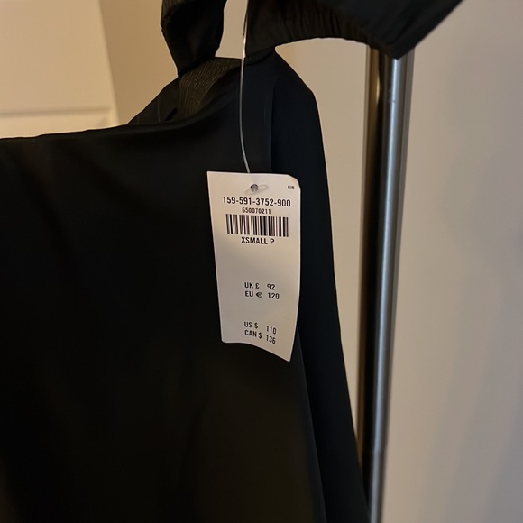 Abercrombie Black Midi Cutout Dress - Picture 4 of 8